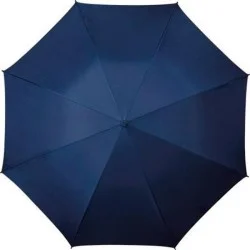 Parapluie Dame bleu foncé automatique poignée recourbée