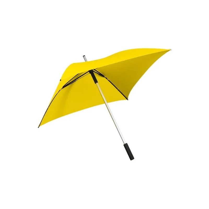 Parapluie de golf carré jaune