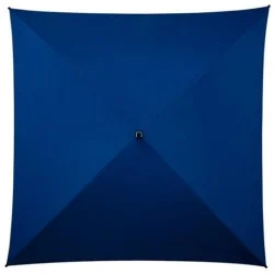 Parapluie de golf carré bleu foncé