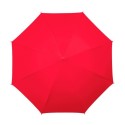 Parapluie Dame Falconetti rouge automatique poignée canne recourbée
