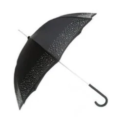 Parapluie noire avec petits...