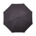 Parapluie Dame Falconetti noir automatique poignée canne recourbée
