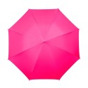 Parapluie Dame Falconetti rose automatique poignée canne recourbée