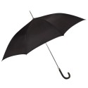 Parapluie automatique noir manche métal