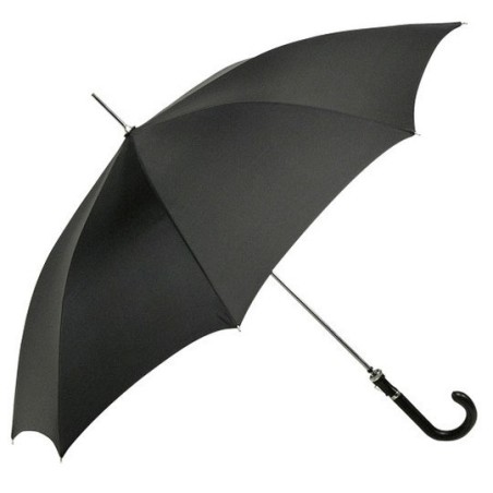 Parapluie automatique noir Falconetti manche métal