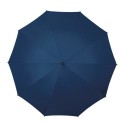 Parapluie manuel bleu foncé Falcone - poignée caoutchouc