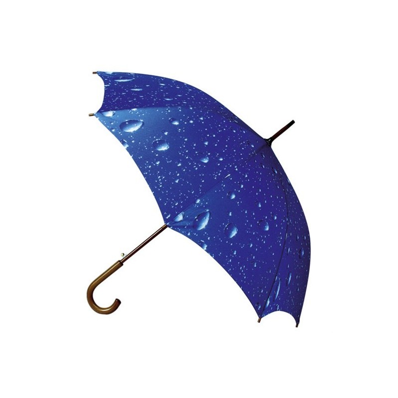Parapluie automatique Falconetti - dessin goutte de pluies