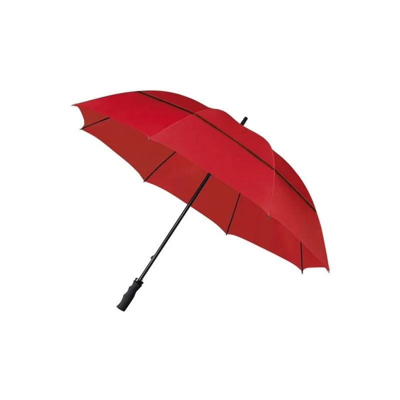 Parapluie de golf ECO Falcone toile recyclée - rouge