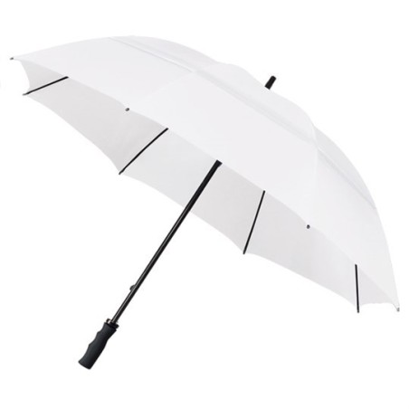 Parapluie de golf ECO Falcone toile recyclée - blanc