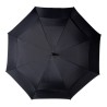 Parapluie de golf ECO Falcone toile recyclée - noir