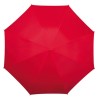 Grand parapluie de golf manuel manche métal poignée caoutchouc noir - rouge