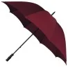 Grand parapluie de golf manuel Falcone manche fibre de verre poignée caoutchouc noir - bordeau