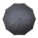 Grand parapluie de golf manuel Falcone manche fibre de verre poignée caoutchouc noir - gris