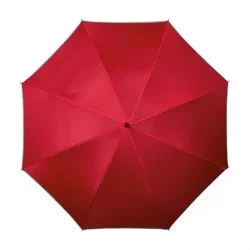 Petit parapluie de golf Falcone à passepoil réfléchissant - rouge